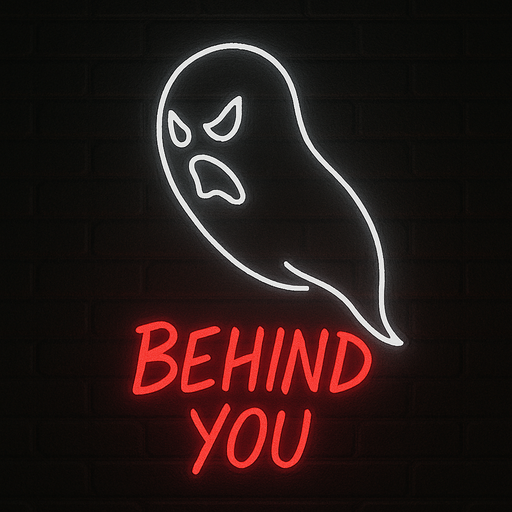 halloween neon sign for party haunted house trick or treat setup