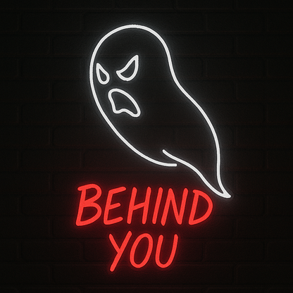 halloween neon sign for party haunted house trick or treat setup