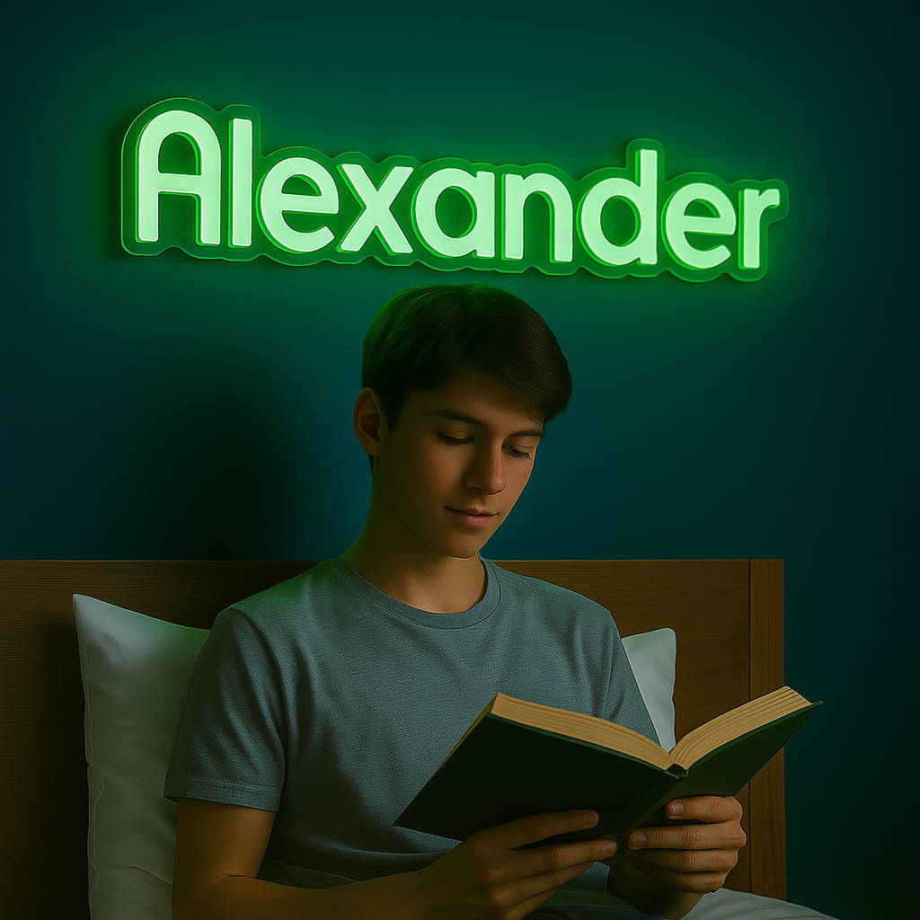 custom name sign austin personalized home décor neon wall art