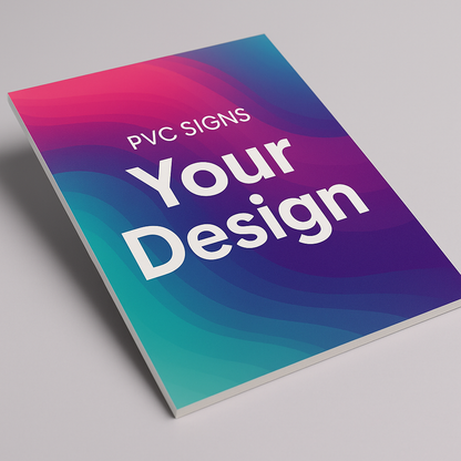 custom pvc sign durable 6mm pvc indoor outdoor signage