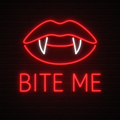 spooky halloween neon sign handmade in austin texas fast shipping