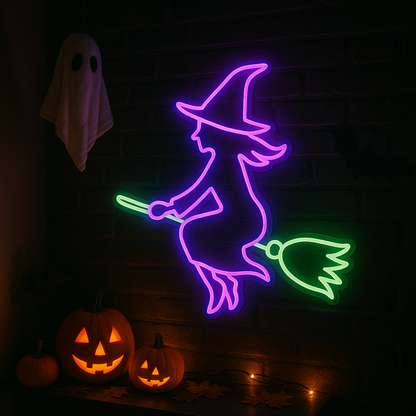 halloween neon signs austin custom led wall decor glowup signs