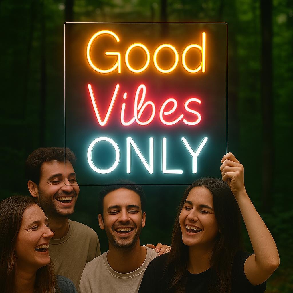 Good Vibes Only Neon Sign GlowUp Signs