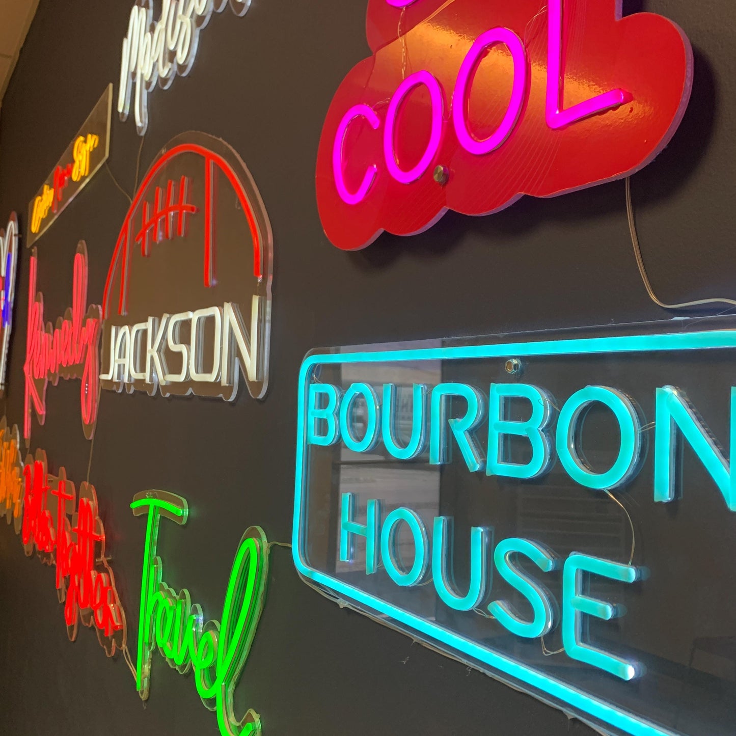 Custom Name Heart Neon Sign GlowUp Signs