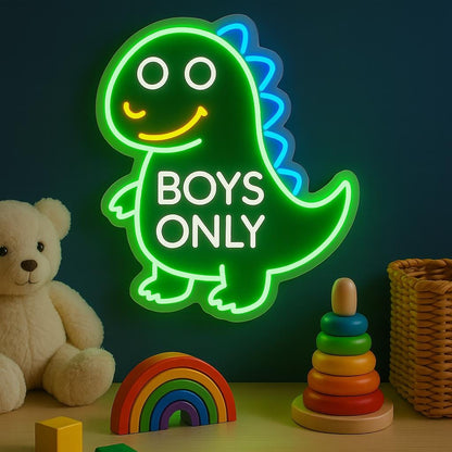 Dino Neon LED Sign GlowUp Signs
