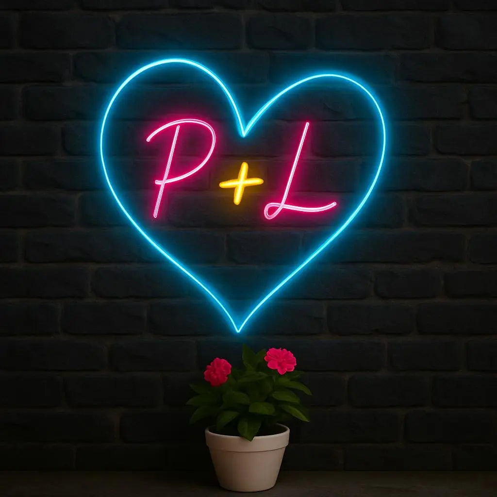 Letter Neon Sign GlowUp Signs