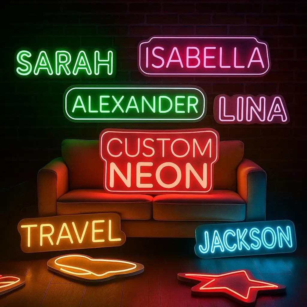Letter Neon Sign GlowUp Signs