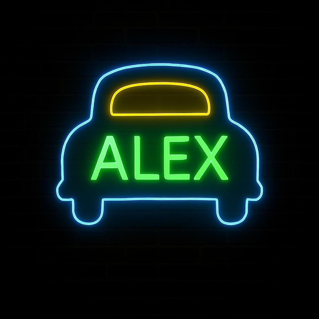 Custom Car Neon Sign GlowUp Signs